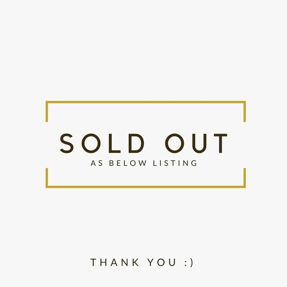 ‼️SOLD OUT‼️AS BELOW LISTING - Picture 1 of 1